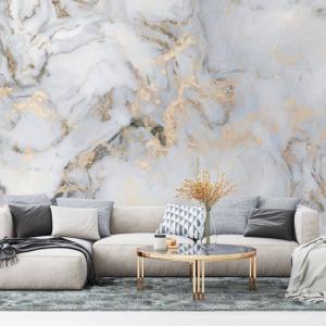 High Quality Decorative Marble Alternative PVC UV Marble Sheet Coating uv Wall Panel pvc marble sheet